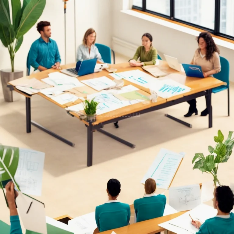 Participants sharing experiences during a Lurevian seminar