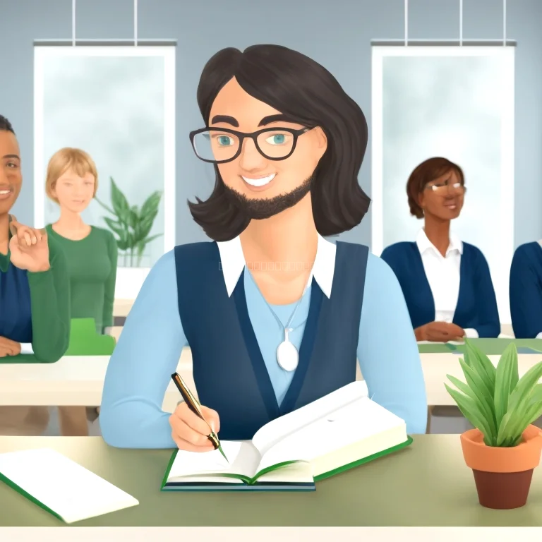 Portrait of a grateful male participant